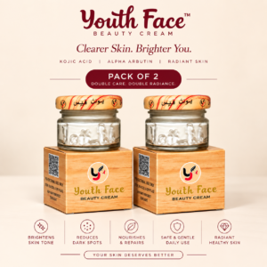 Youth Face Beauty Cream Pack of 2 – Kojic Acid & Alpha Arbutin